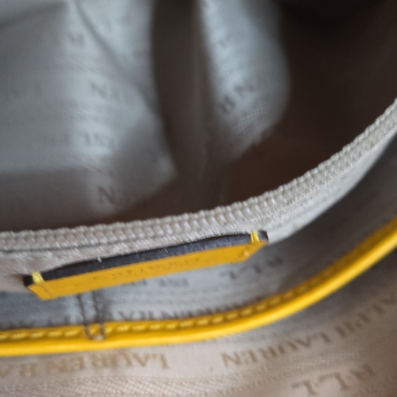 Lauren Ralph Lauren Vibrant Yellow Shoulder Bag - Picture 10 of 16